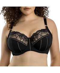 Parfait Women's Charlene Padded Balconette Bra, Warm Sand, 40H