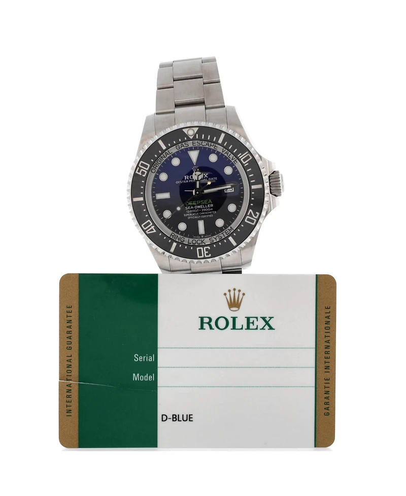 Pre-Owned Rolex Oyster Perpetual Deepsea Sea-Dweller James Cameron Automatic Watch in Stainless Steel and Cerachrom 44mm
