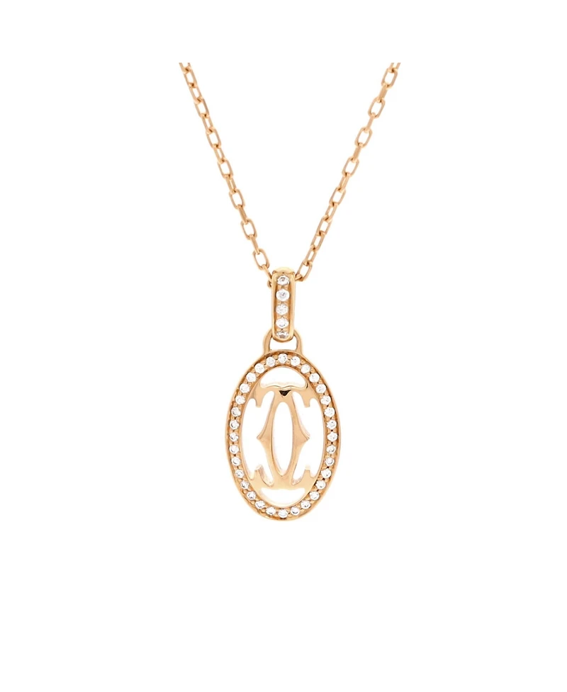 Pre-Owned Cartier Double C de Cartier Pendant Necklace