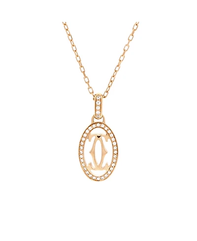 Pre-Owned Cartier Double C de Cartier Pendant Necklace