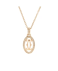 Pre-Owned Cartier Double C de Cartier Pendant Necklace