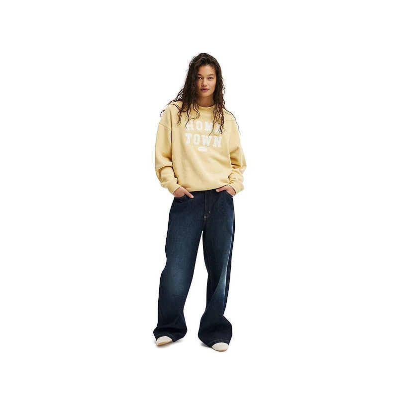 Cotton On Women's Graphic Crew Sweatshirt