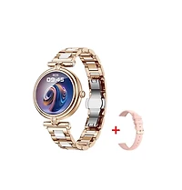 Ruxing Smart Vasip Smart Watch Women 1.09 Inch Hd Screen Custom Watch Face Sports Fitness Tracker Bluetooth Call Lady Smartwatch