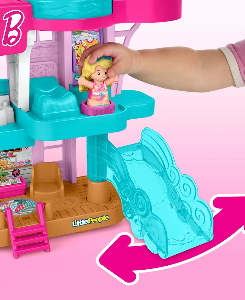 Little People Barbie Beach House Playset