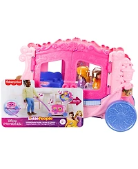 Little People Disney Princess Pull-Along Musical Carriage, 2 Figures