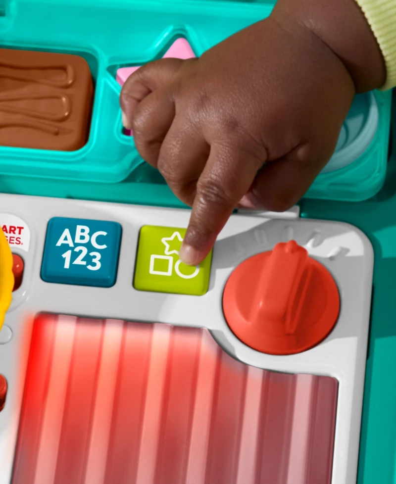 Fisher Price Laugh and Learn 4-in-1 Snack Cart Walker, 14 Play Pieces