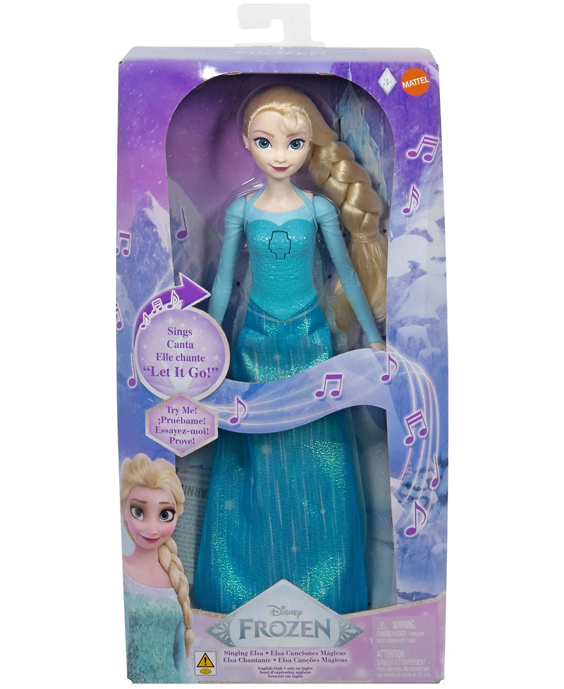Disney Princess Disney Frozen Singing Elsa Doll with Sings Clip of "Let It Go"