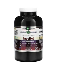 Amazing Formulas Inositol 1000mg 120 Tablets Supplement | Non Gmo | Gluten Free | Made in Usa