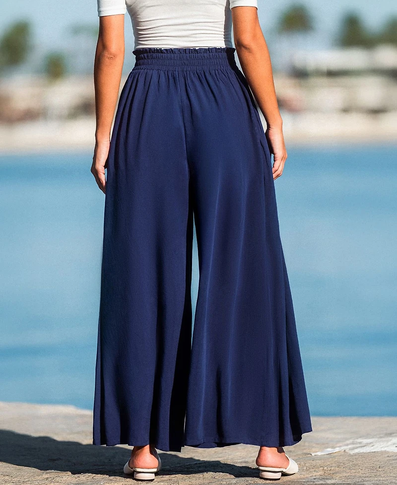 Cupshe Women's Light and Loose Blue Pants