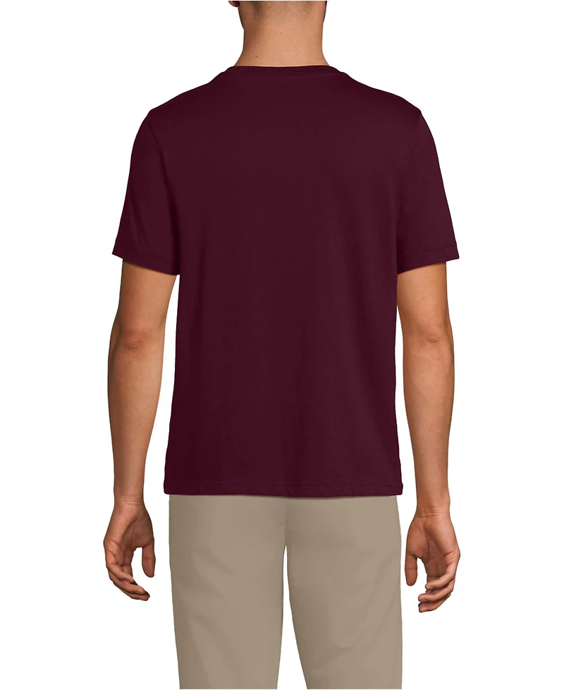 Lands' End Men's Short Sleeve Cotton Supima Tee