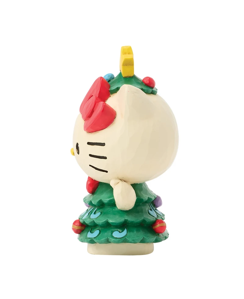 Jim Shore Hello Kitty Christmas Tree Mini Figurine