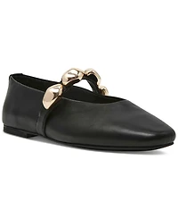Steve Madden Poppin Embellished Mary-Jane Flats