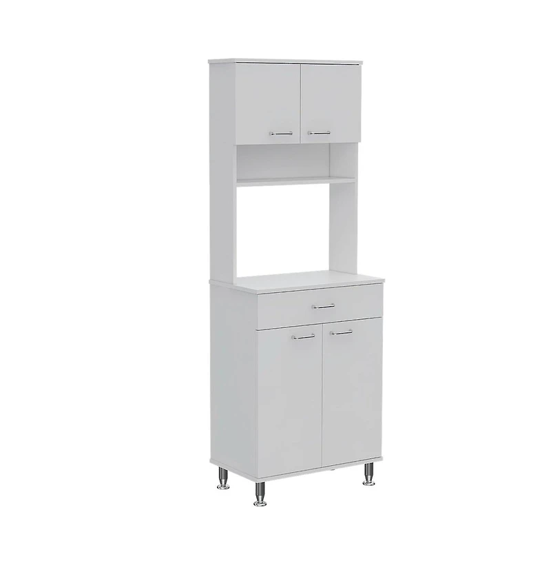 Tuhome Della 60 Pantry White Mdf