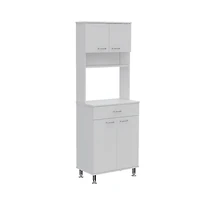 Tuhome Della 60 Pantry White Mdf