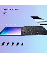 Kuu Vivobook Go 11.6” Hd Slim Laptop, Intel Dual Core N4500, Intel Graphics, 4GB, 128GB, Windows 11 Home, SonicMaster, ErgoSense, Black, L210KA