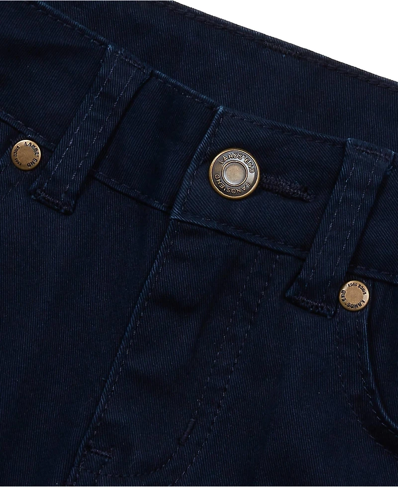 Lands' End Boys Iron Knee Twill 5 Pocket Pants
