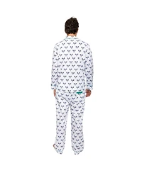 Sant and Abel Men's Tennis Navy Long Pj Set