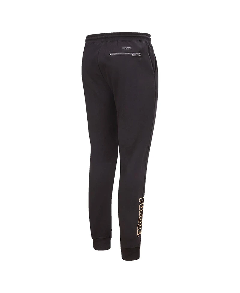 Pro Standard Men's Black Purdue Boilermakers Classic Dk Jogger Pants