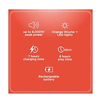 RadioShack Party Tower 2 Way P.a. Pa Speaker 8000 Peak Power With Stand and Remote Control 4001924