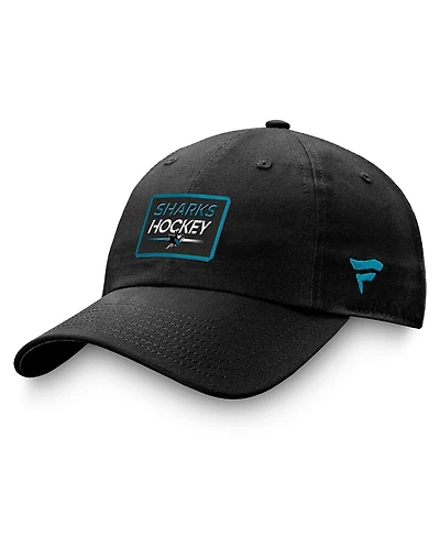 Fanatics Men's Black San Jose Sharks Authentic Pro Prime Adjustable Hat