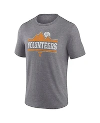 Fanatics Men's Heather Gray Tennessee Volunteers Favorite Play Tri-Blend T-Shirt