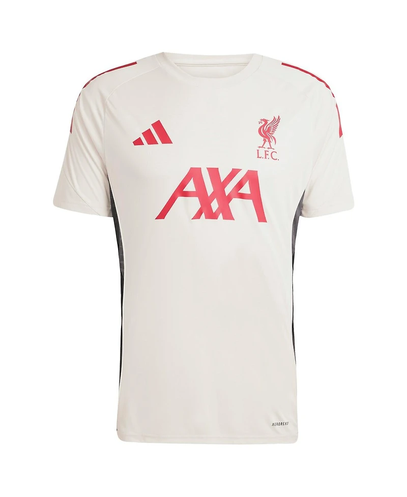 Adidas Men's White Liverpool Aeroready Training Jersey
