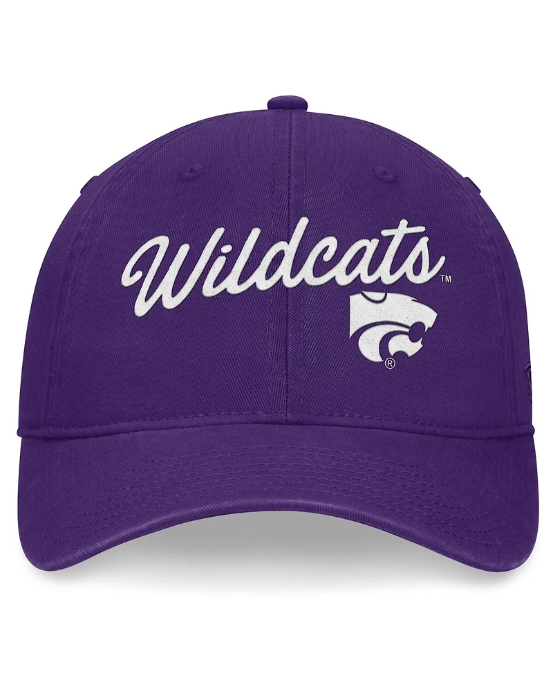 Top of the World Men's Purple Kansas State Wildcats Heritage CeeCee Adjustable Hat