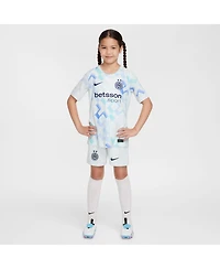 Nike Big Boys and Girls Aqua Inter Milan 2025/26 Away Replica Jersey