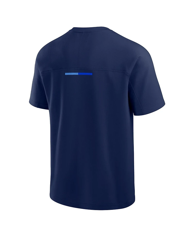 Fanatics Men's Navy Michigan Wolverines Flex Tri-Blend T-Shirt