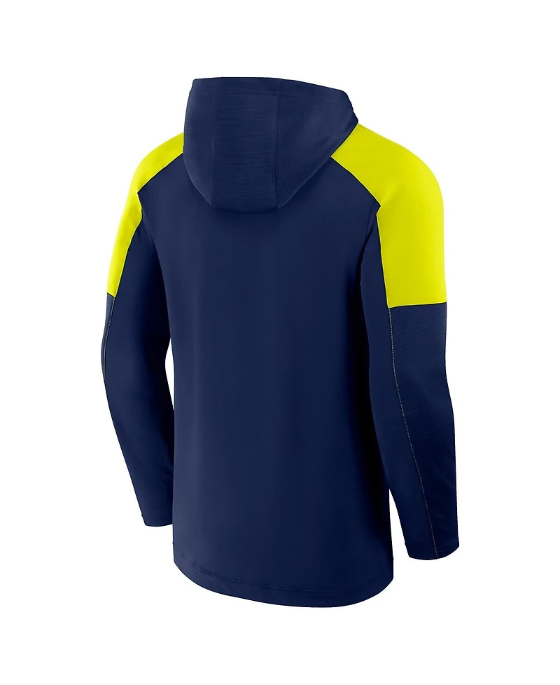 Fanatics Men's Navy Nashville Sc Red Card Transitional Pullover Hoodie