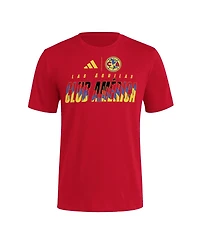 Adidas Men's Red Club America Leagues Cup T-Shirt