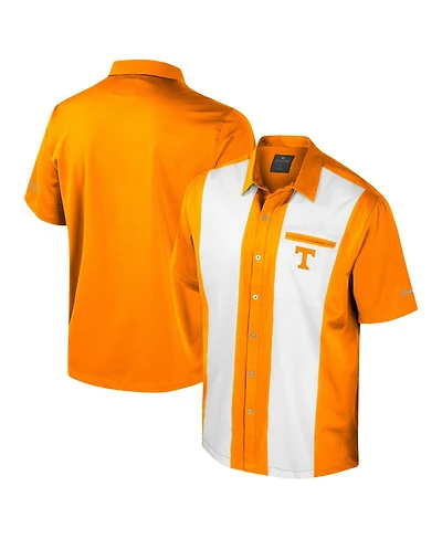 Colosseum Men's Tennessee Orange Volunteers Strike Bowling Button-Up Shirt