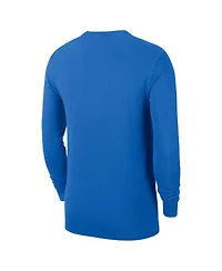Nike Men's Blue Oklahoma City Thunder Authentic Long Sleeve Practice T-Shirt