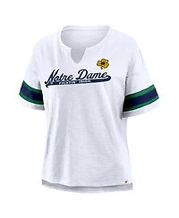 Fanatics Women's White Notre Dame Fighting Irish Hometown Premium Script T-Shirt