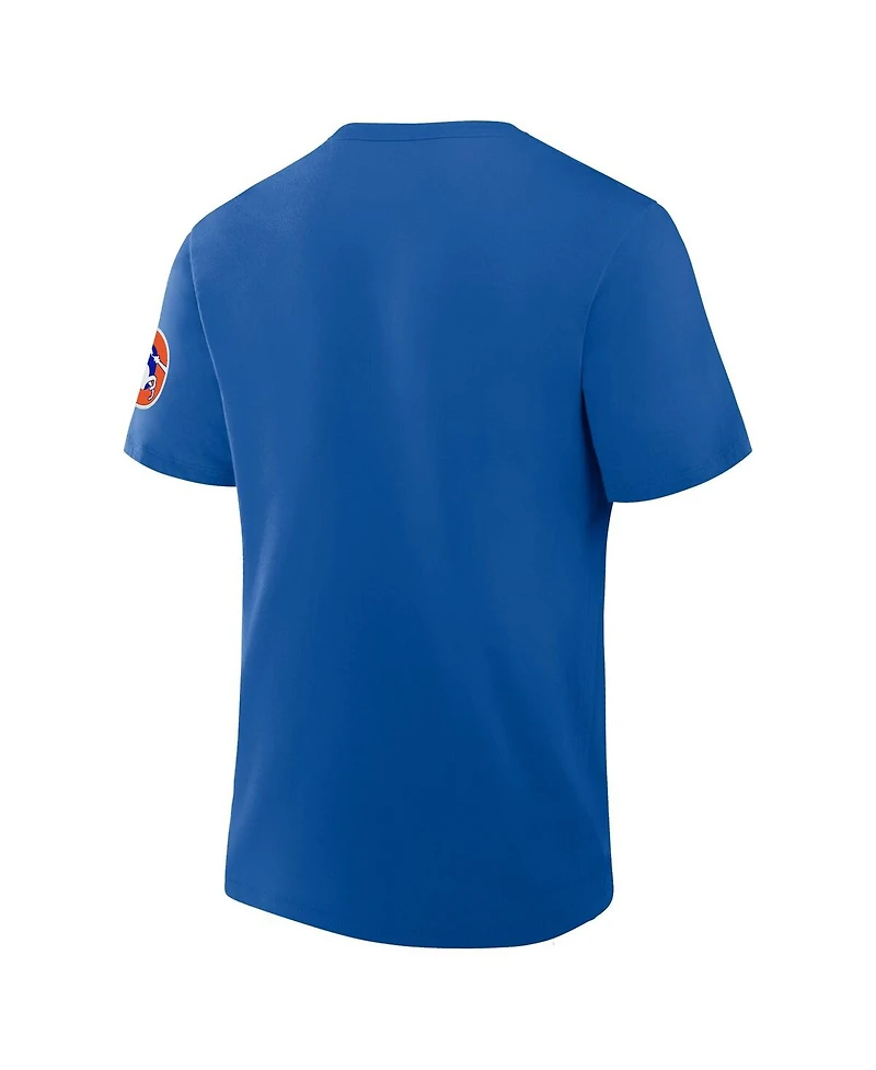 Fanatics Men's Royal Denver Broncos Elevated Classic Legacy T-Shirt
