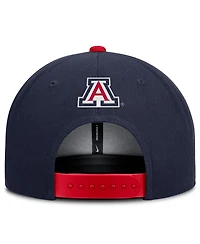 Nike Men's Navy/Red Arizona Wildcats 2025 On-Field Patch Pro Dri-fit Snapback Hat