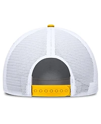 Jordan Men's Gold/White Michigan Wolverines 2025 On-Field Rise Engineered Trucker Adjustable Hat