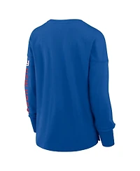 Fanatics Women's Royal New York Giants Hometown Legacy Long Sleeve T-Shirt