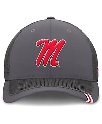 Fanatics Men's Gray Ole Miss Rebels Clincher Flex Hat