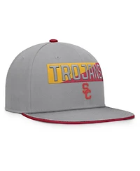 Fanatics Men's Gray Usc Trojans Duo Snapback Hat