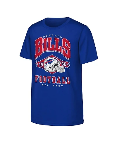 Outerstuff Big Boys and Girls Royal Buffalo Bills Kick Off T-Shirt