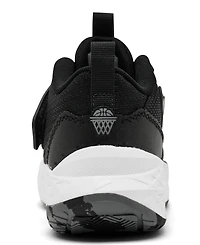 Nike Little Kids Team Hustle D 12 Fastening Strap Basketball Sneakers from Finish Line