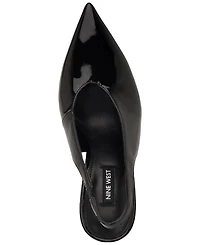 Nine West Women's Kates Pointy Toe Dress Slingback Pumps