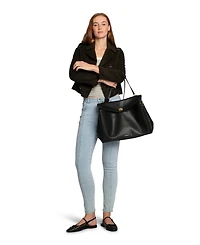 Belle & Bloom Women's Love Me Now Wool Blend Military Style Coat