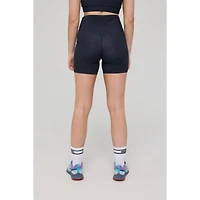 Oosc Infinite High Waisted Shorts - Black Tiger