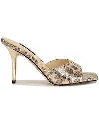 Nine West Women's Disko Square Toe Stiletto Sandals