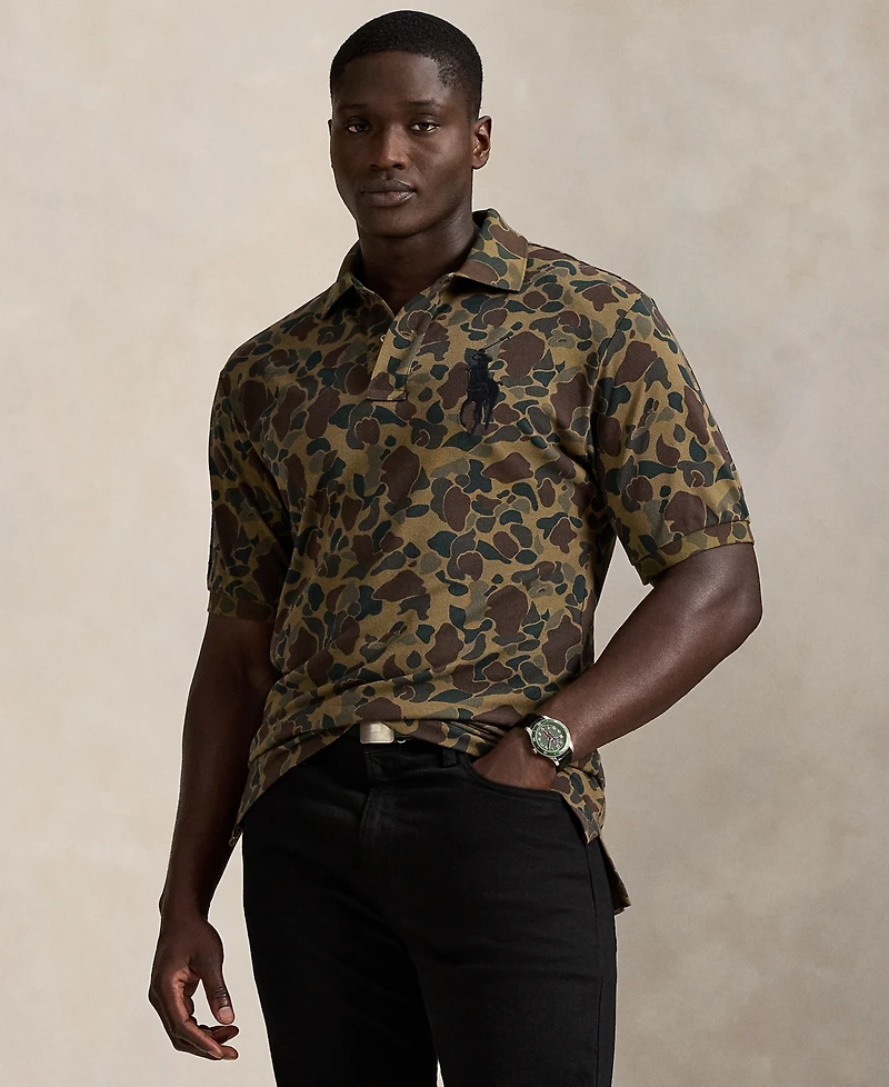 Polo Ralph Lauren Men's Big & Tall Printed Short Sleeve Shirt