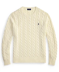 Polo Ralph Lauren Men's Big & Tall Cable-Knit Cotton Sweater