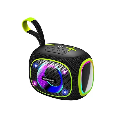 RadioShack Mini Wireless Speaker, Bluetooth 5.3, 10W, Rgb, Fm Radio, Waterproof IPX5 4001776
