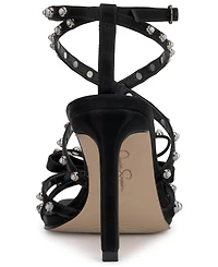 Jessica Simpson Women's Loelva Strappy Studded Dress Sandals